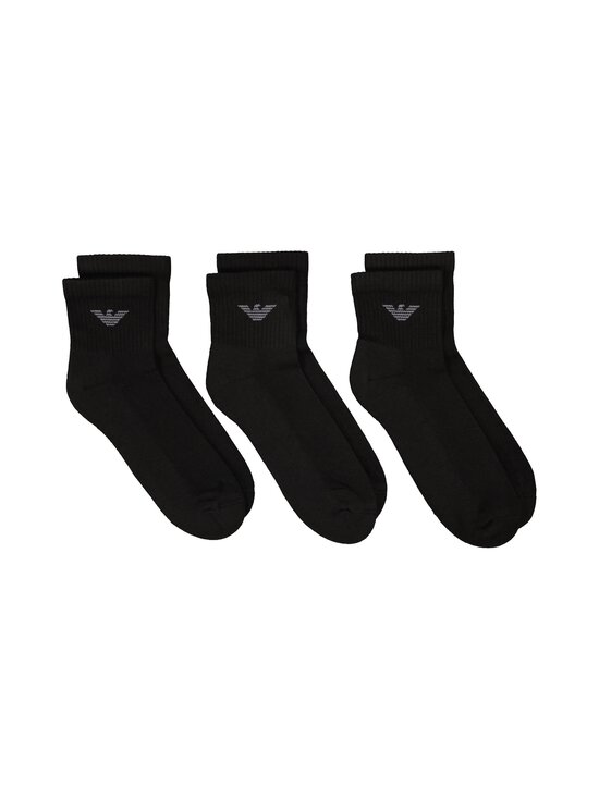 Emporio Armani - Sokid, 3 paari - MC061 BLACK/BLACK/BLACK - photo 2 Emporio Armani - Sokid, 3 paari - MC061 BLACK/BLACK/BLACK | Stockmann - photo 2