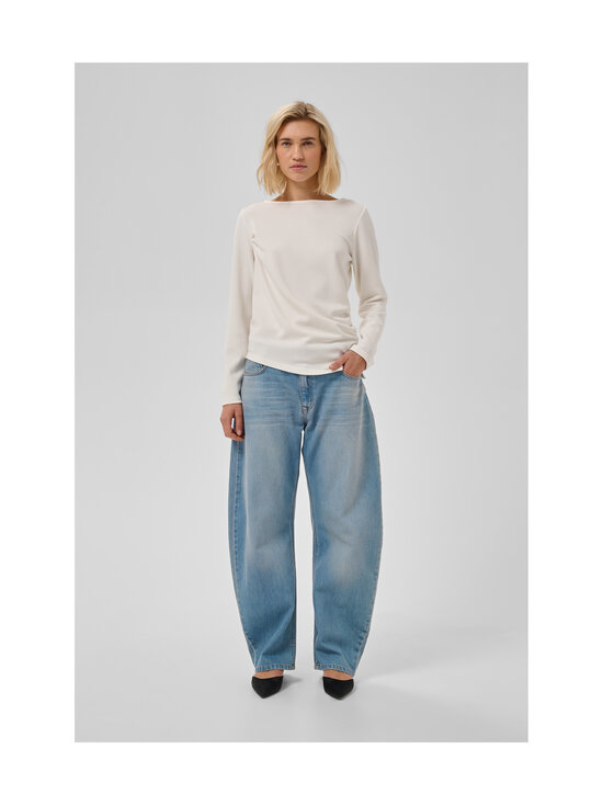 MY ESSENTIAL WARDROBE - MWHelle Asymmetric -pusero - 240 SNOW WHITE | Stockmann - photo 3
