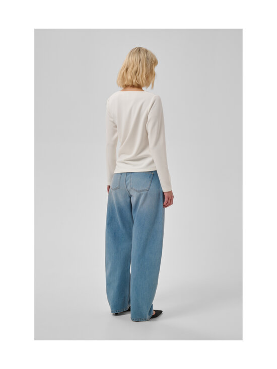 MY ESSENTIAL WARDROBE - MWHelle Asymmetric -pusero - 240 SNOW WHITE | Stockmann - photo 4