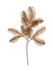 Shishi - Fir Branch dekoratīvais zars 40 cm - GOLD | Stockmann