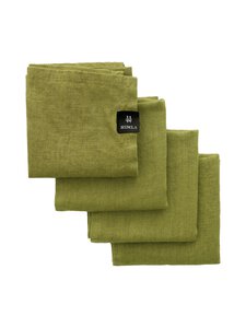 Himla - Sunshine-pellavalautasliinat 4 kpl - GREENERY | Stockmann