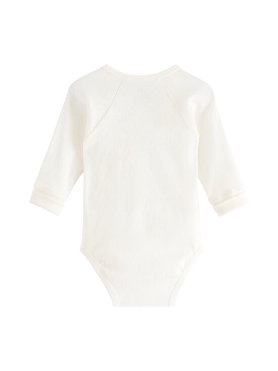 Lindex - Pointelle solid -kietaisubody - 325 LIGHT DUSTY WHITE | Stockmann - photo 2