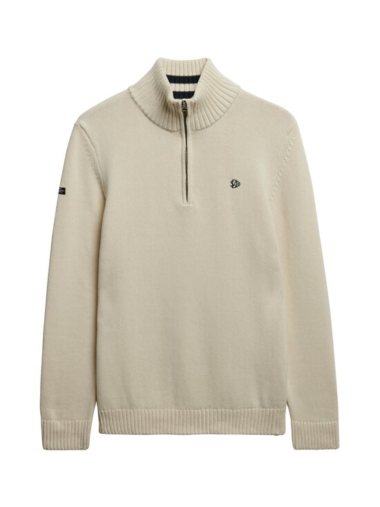 Superdry - Kampsun Half Zip - 22C CREAM | Stockmann - photo 1