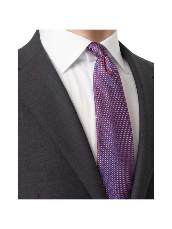 Eton - Micro Geometric -silkkisolmio - 55 RED | Stockmann - photo 5