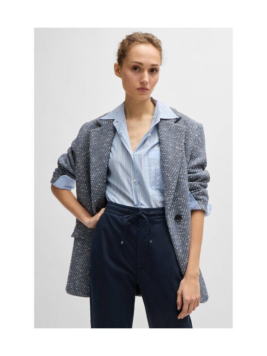 BOSS - Tapata2-puuvillahousut - 404 DARK BLUE | Stockmann - photo 5