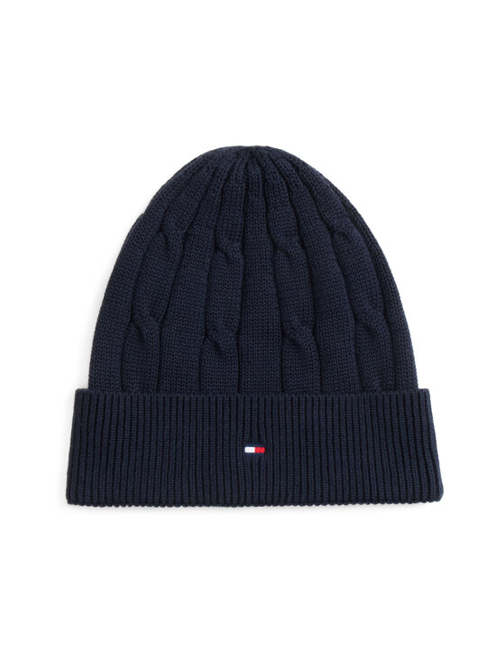 Tommy Hilfiger - Essential Cable adīta cepure - C1G DARK BLUE | Stockmann - photo 1