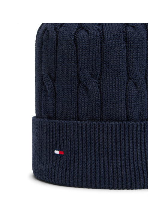 Tommy Hilfiger - Essential Cable adīta cepure - C1G DARK BLUE | Stockmann - photo 3