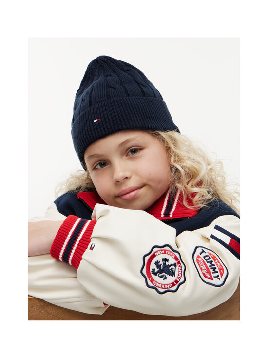 Tommy Hilfiger - Essential Cable adīta cepure - C1G DARK BLUE | Stockmann - photo 5