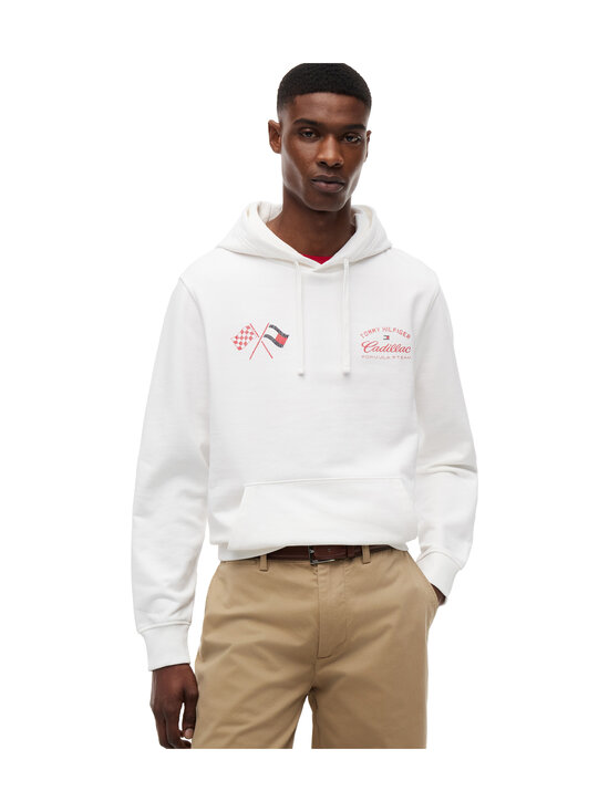 Tommy Hilfiger - Kapuutsiga pusa TH x CF1 Varsity Graphic - YBR WHITE | Stockmann - photo 1