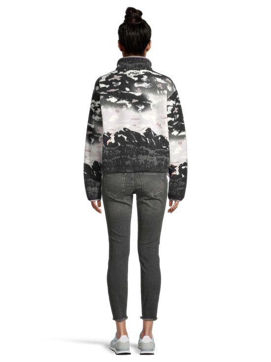 Columbia - Helvetia II Printed Cropped Half Snap -fleecepusero - 554 SHALE PURPLE SISTERS, SHALE PURPLE | Stockmann - photo 3