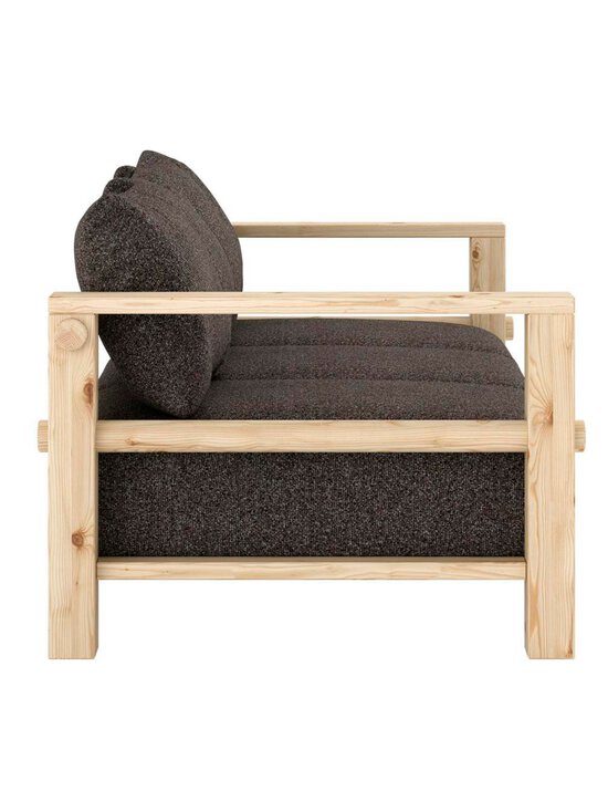 Karup - Bare-sohva Textured Weave -kangas mellow brown / mänty L 225 cm - BEIGE | Stockmann - photo 4