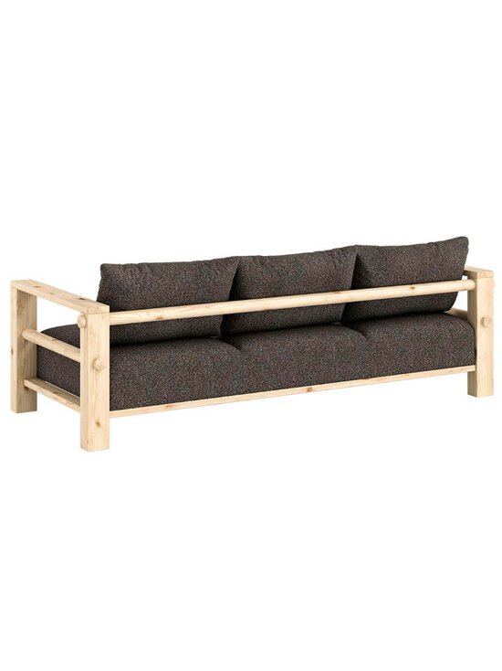 Karup - Bare-sohva Textured Weave -kangas mellow brown / mänty L 225 cm - BEIGE | Stockmann - photo 3