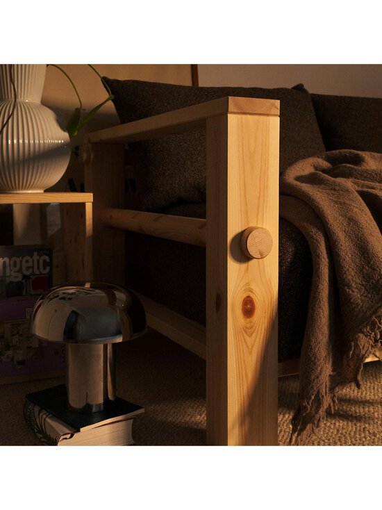Karup - Bare-sohva Textured Weave -kangas mellow brown / mänty L 225 cm - BEIGE | Stockmann - photo 24