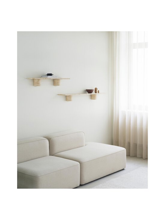Normann Copenhagen - Sten-hylly 120 cm - TRAVERTINE - photo 3 Normann Copenhagen - Sten-hylly 120 cm - TRAVERTINE | Stockmann - photo 3
