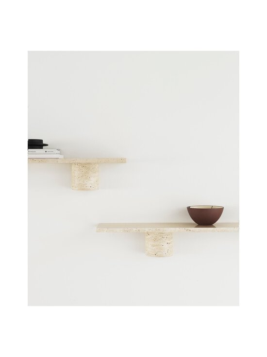 Normann Copenhagen - Sten-hylly 120 cm - TRAVERTINE - photo 4 Normann Copenhagen - Sten-hylly 120 cm - TRAVERTINE | Stockmann - photo 4