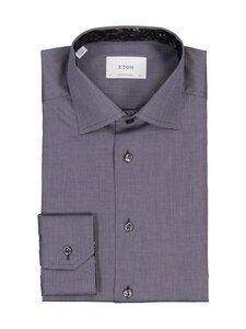 Eton - Contemporary Fit Floral Effect krekls ar apkakli - 28 NAVY | Stockmann