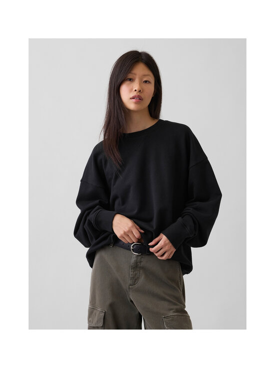 GAP - Heavyweight Crew džemperis - TRUE BLACK | Stockmann - photo 4