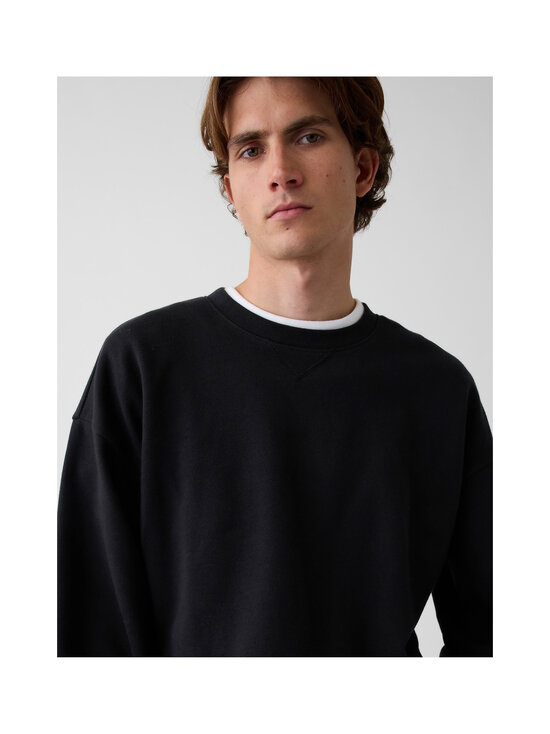 GAP - Heavyweight Crew džemperis - TRUE BLACK | Stockmann - photo 6