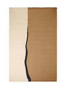 Ferm Living - Soil Kelim -villamatto - DARK SAND/OFF-WHITE | Stockmann