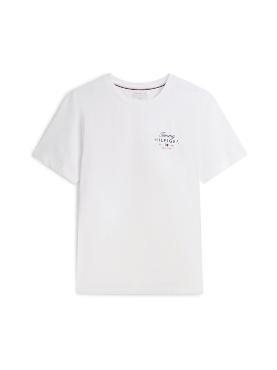 Tommy Hilfiger - Script Stack t-paita - YBR WHITE | Stockmann - photo 1