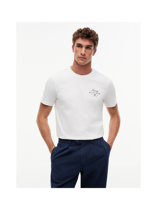 Tommy Hilfiger - Script Stack t-paita - YBR WHITE | Stockmann - photo 2