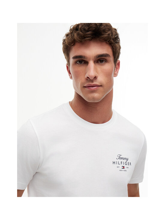 Tommy Hilfiger - Script Stack t-paita - YBR WHITE | Stockmann - photo 5