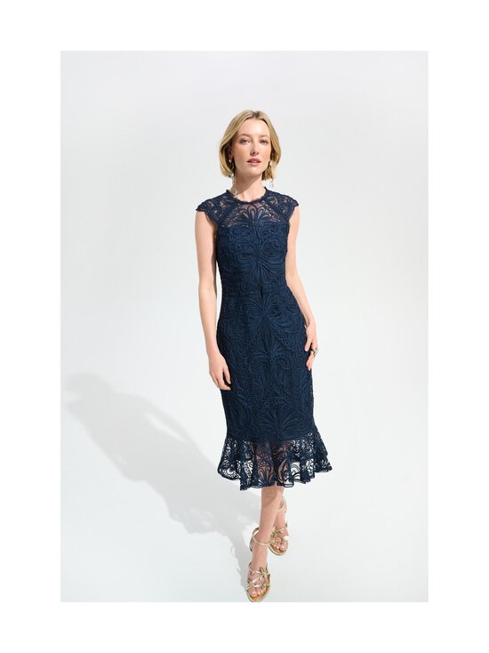 Joseph Ribkoff - Guipure Soutache Trumpet -mekko - 2166 MIDNIGHT BLUE | Stockmann - photo 2