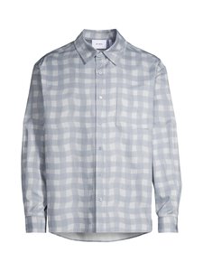AXEL ARIGATO - Distort Gingham -kauluspaita - LIGHT BLUE | Stockmann