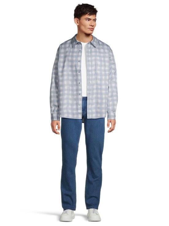 AXEL ARIGATO - Distort Gingham -kauluspaita - LIGHT BLUE | Stockmann - photo 4