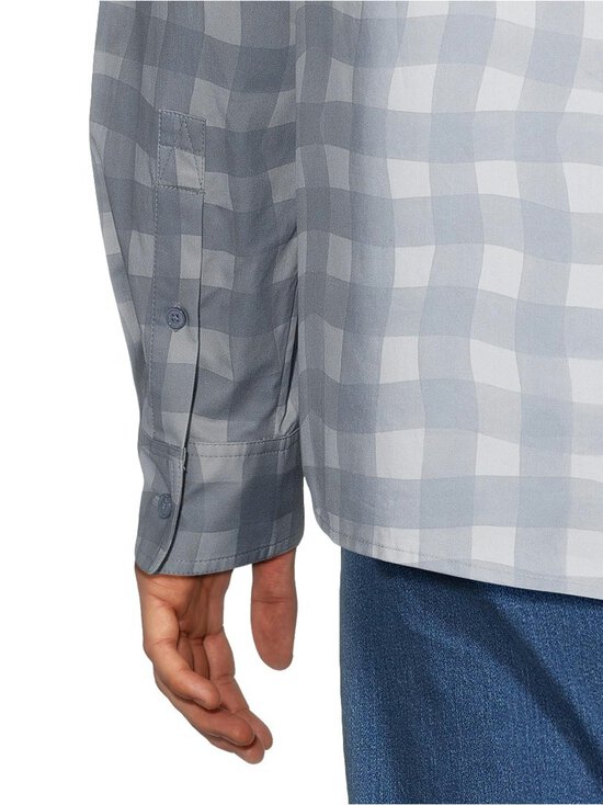 AXEL ARIGATO - Distort Gingham -kauluspaita - LIGHT BLUE | Stockmann - photo 7