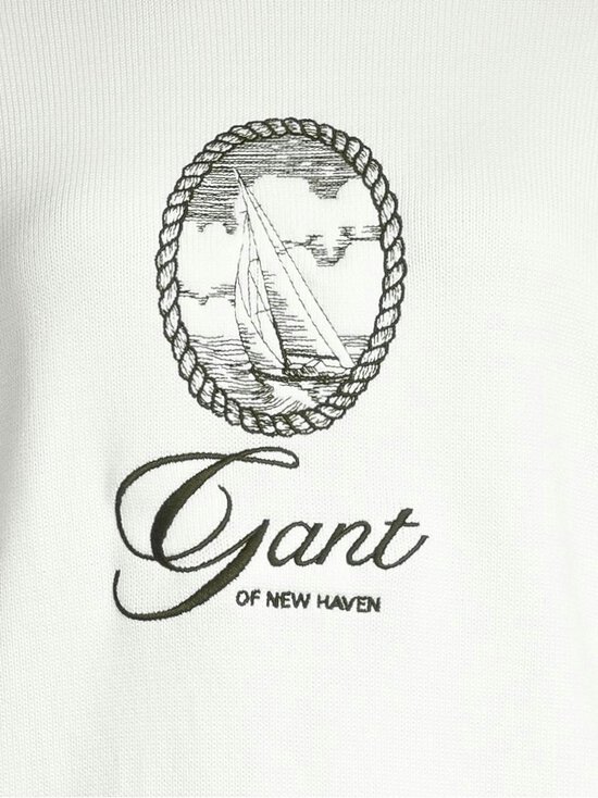 GANT - Graphic-puuvillaneule - 113 EGGSHELL - photo 4 GANT - Graphic-puuvillaneule - 113 EGGSHELL | Stockmann - photo 4