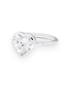 Annele - Sweethearts Crystal In Silver -sormus - CRYSTAL | Stockmann
