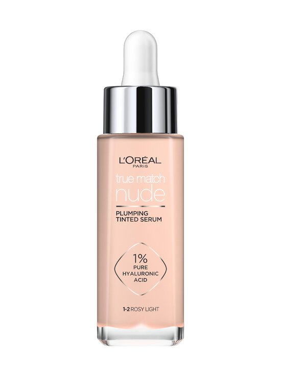L'Oréal Paris - True Match Nude Plumping Tinted Serum foundation -meikkivoide - 1-2 ROSY LIGHT - photo 10 L'Oréal Paris - True Match Nude Plumping Tinted Serum foundation -meikkivoide - 1-2 ROSY LIGHT | Stockmann - photo 10