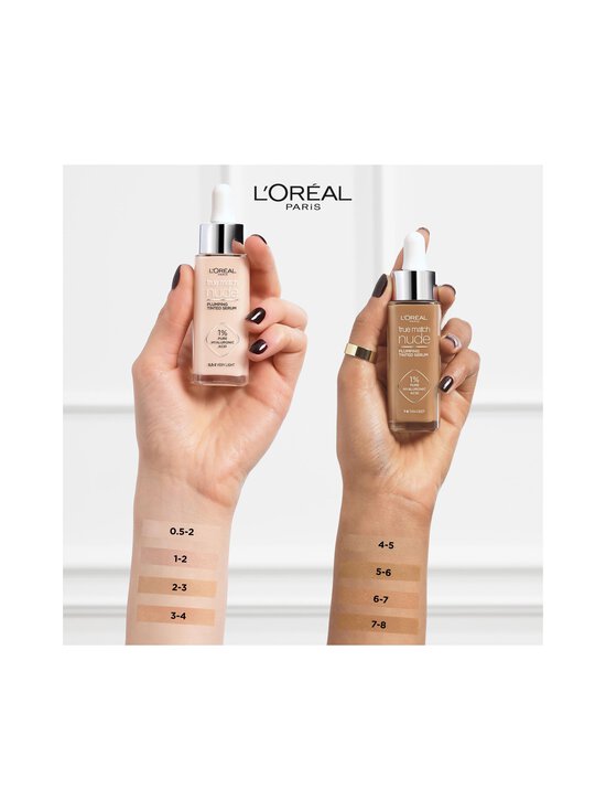 L'Oréal Paris - True Match Nude Plumping Tinted Serum foundation -meikkivoide - 1-2 ROSY LIGHT - photo 5 L'Oréal Paris - True Match Nude Plumping Tinted Serum foundation -meikkivoide - 1-2 ROSY LIGHT | Stockmann - photo 5