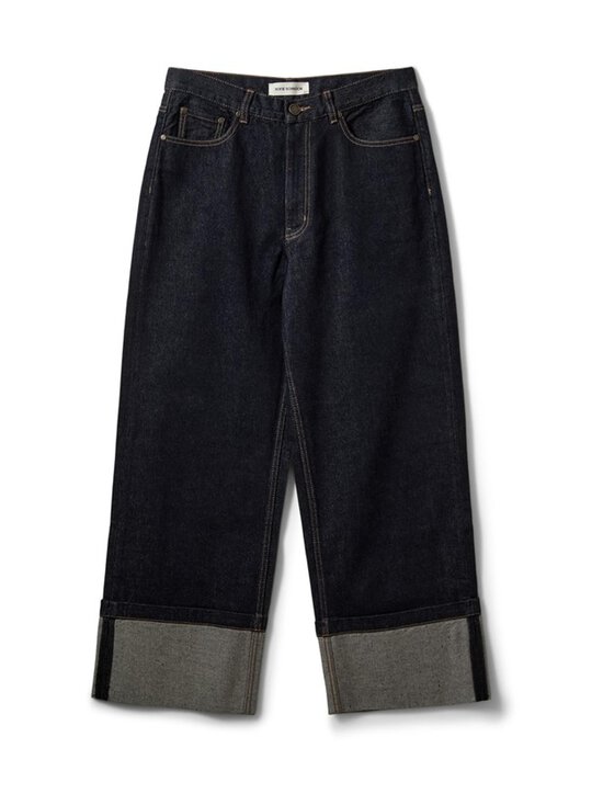 Sofie Schnoor - MishaSW Raw Regular -farkut - 5090 DARK DENIM BLUE | Stockmann - photo 1