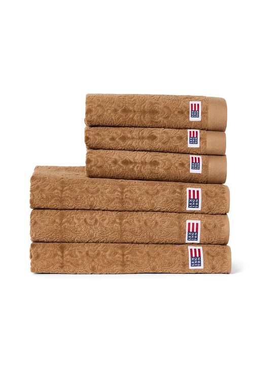 Lexington - Velour Jacquard Ornament -pyyhe - 2401 FUDGE | Stockmann - photo 6