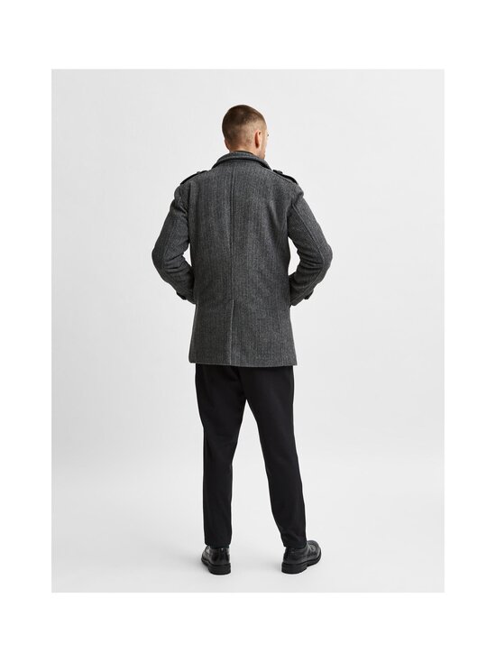 Selected - SLHNoah Wool Blend Coat - DARK GREY PATTERN:SALT/PEPPER - photo 4 Selected - SLHNoah Wool Blend Coat - DARK GREY PATTERN:SALT/PEPPER | Stockmann - photo 4