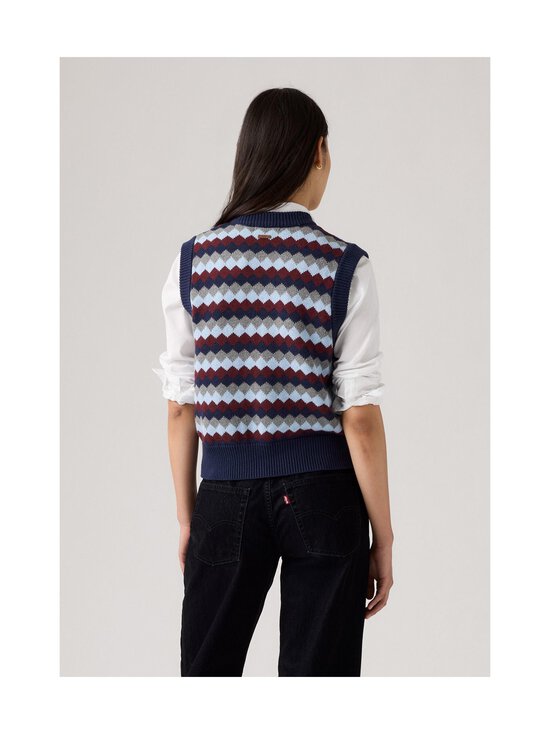 Levi's - Charlie V-neck -neuleliivi - 1435 ANICE GEO CHOCOLA - photo 3 Levi's - Charlie V-neck -neuleliivi - 1435 ANICE GEO CHOCOLA | Stockmann - photo 3