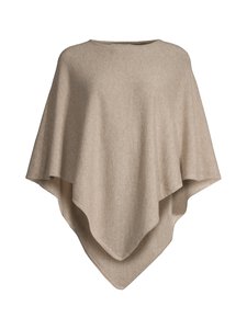 A+more - Aponcho kašmira pončo - SAND MELANGE | Stockmann
