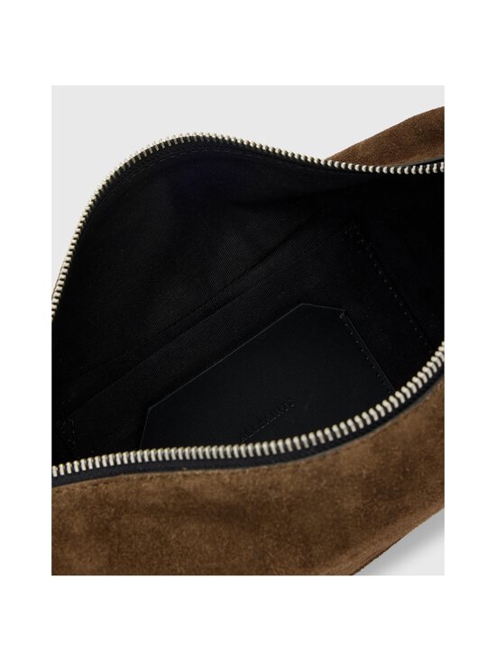 Allsaints - Luna Suede Crossbody -nahkalaukku - FANGO BROWN | Stockmann - photo 4