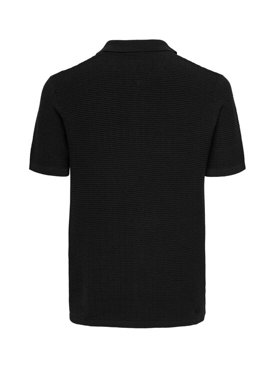Only & Sons - OnsDomi polo krekls - BLACK - photo 2 Only & Sons - OnsDomi polo krekls - BLACK | Stockmann - photo 2