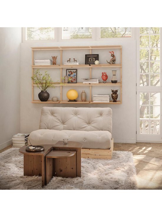 Karup - Flip-futonsohva grey / mänty L 140 cm - BEIGE | Stockmann - photo 7