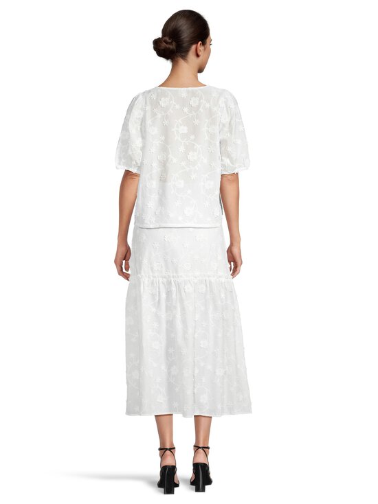 NOOM - Tamara-brodeerattu hame - WHITE - photo 4 NOOM - Tamara-brodeerattu hame - WHITE | Stockmann - photo 4
