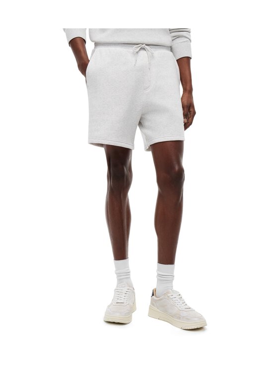 Tommy Jeans - Flag Logo Beach -collegeshortsit - P08 ICE GREY HEATHER | Stockmann - photo 1