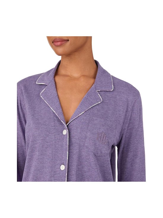 Lauren Ralph Lauren - Notch collar long pant -pyjama - 500 PURPLE - photo 3 Lauren Ralph Lauren - Notch collar long pant -pyjama - 500 PURPLE | Stockmann - photo 3