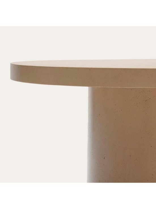 Kave Home - Aiguablava-ruokapöytä beige ⌀ 120 cm - BEIGE | Stockmann - photo 5