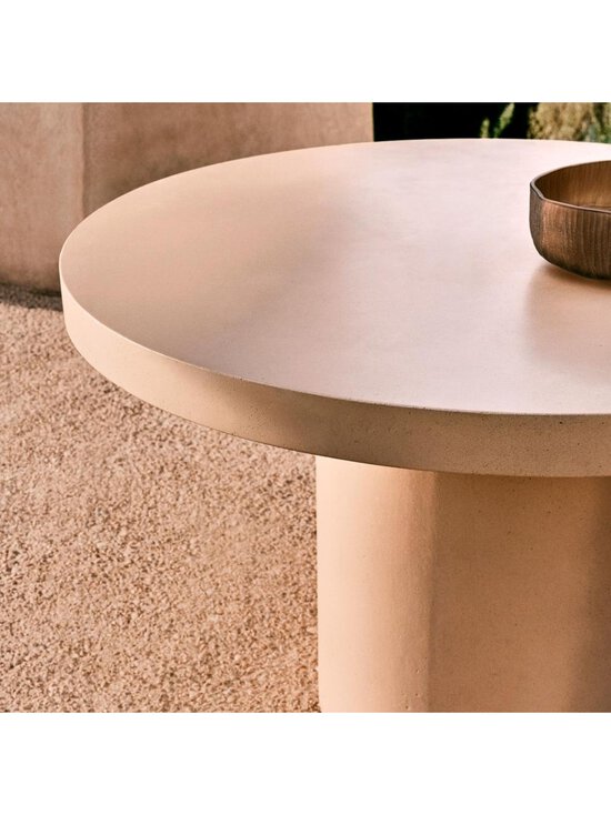 Kave Home - Aiguablava-ruokapöytä beige ⌀ 120 cm - BEIGE | Stockmann - photo 2