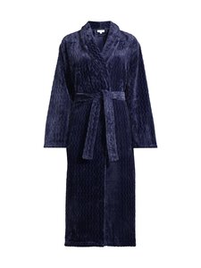 Damella - Jaquard fleece -aamutakki - 023 NAVY | Stockmann