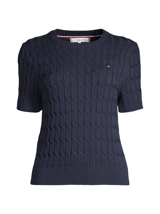 Tommy Hilfiger - Puuvillainen palmikkoneule - C1G DARK NIGHT NAVY - photo 1 Tommy Hilfiger - Puuvillainen palmikkoneule - C1G DARK NIGHT NAVY | Stockmann - photo 1