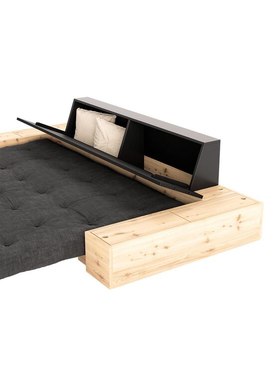 Karup Design - Base-futonsohva laatikoilla - MUSTA,HARMAA,LUONNONVÄRINEN | Stockmann - photo 4